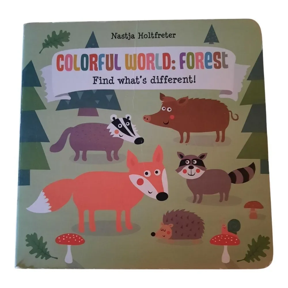 Colorful World: Forest - Interactive Learning Book